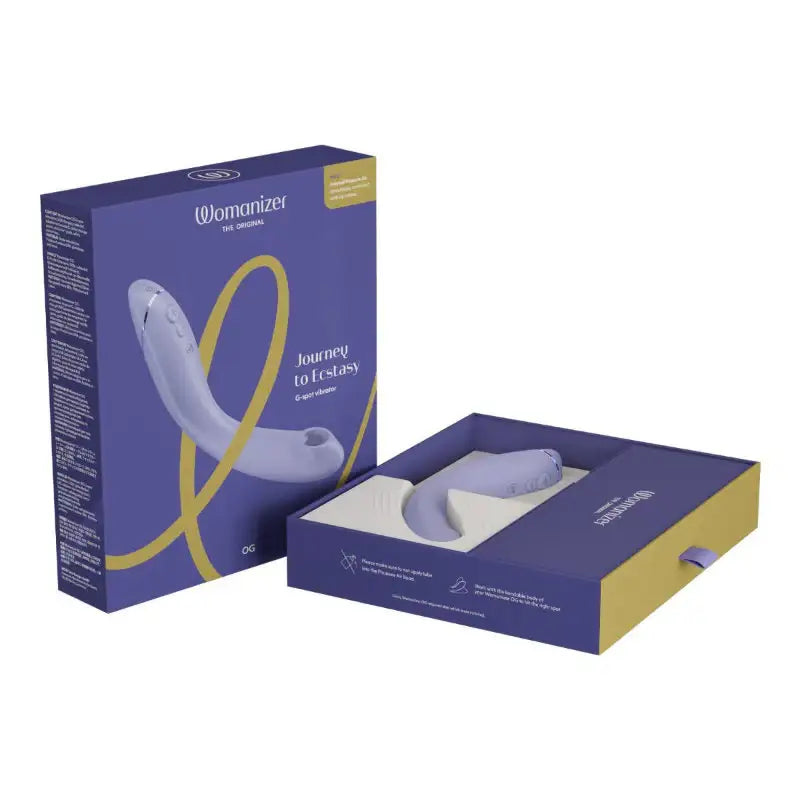 Womanizer OG Lilac quiet operation smooth motor multiple intensity levels compact personal massager Singapore