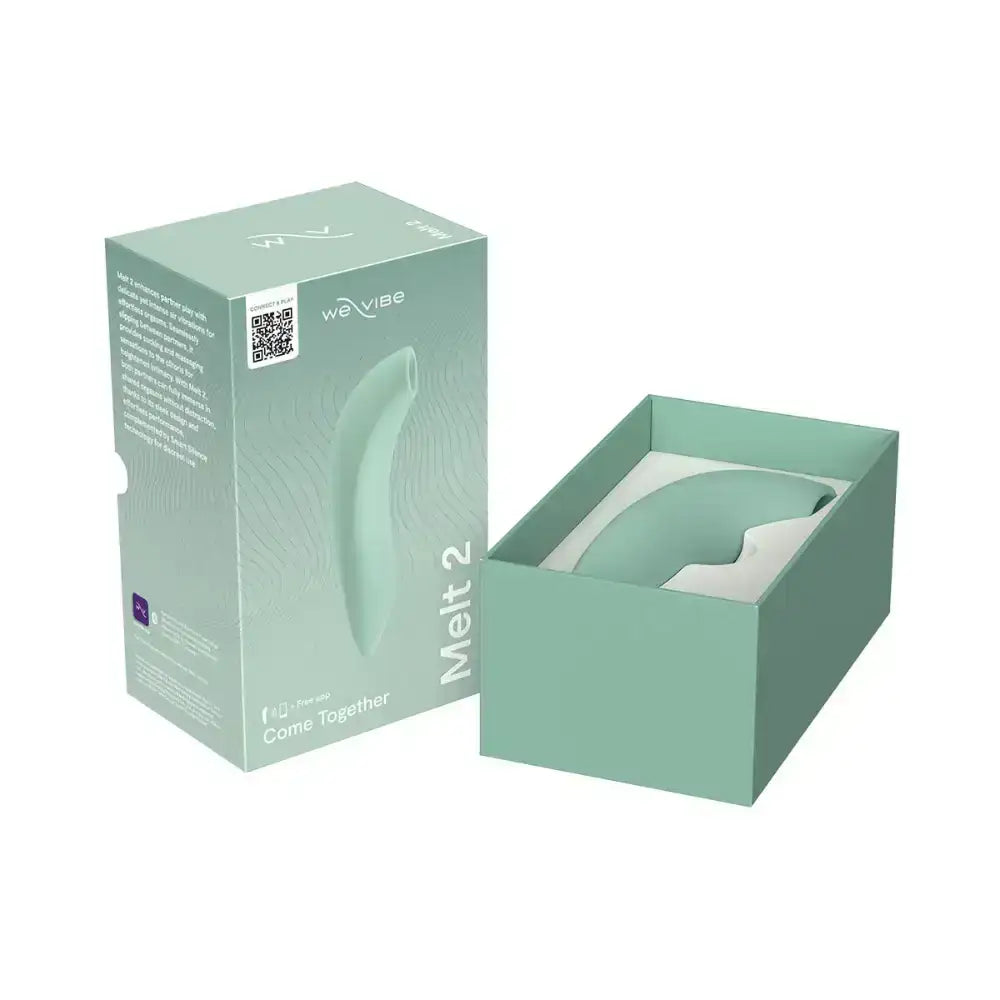 We-Vibe Melt 2 Smart App Controlled Clitoral Device Sage color ergonomic Bluetooth toy Singapore