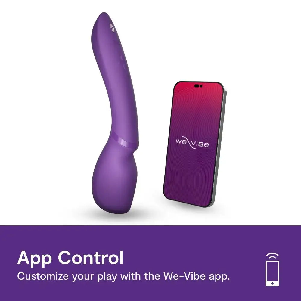 We-Vibe Wand 2 app controlled wand with Bluetooth connectivity for personalized settings Singapore