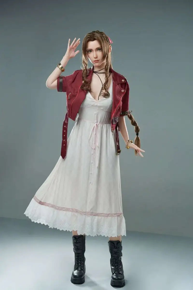 Aerith's Costume and Boots - Frisky Business Adult Sex Toys Shop