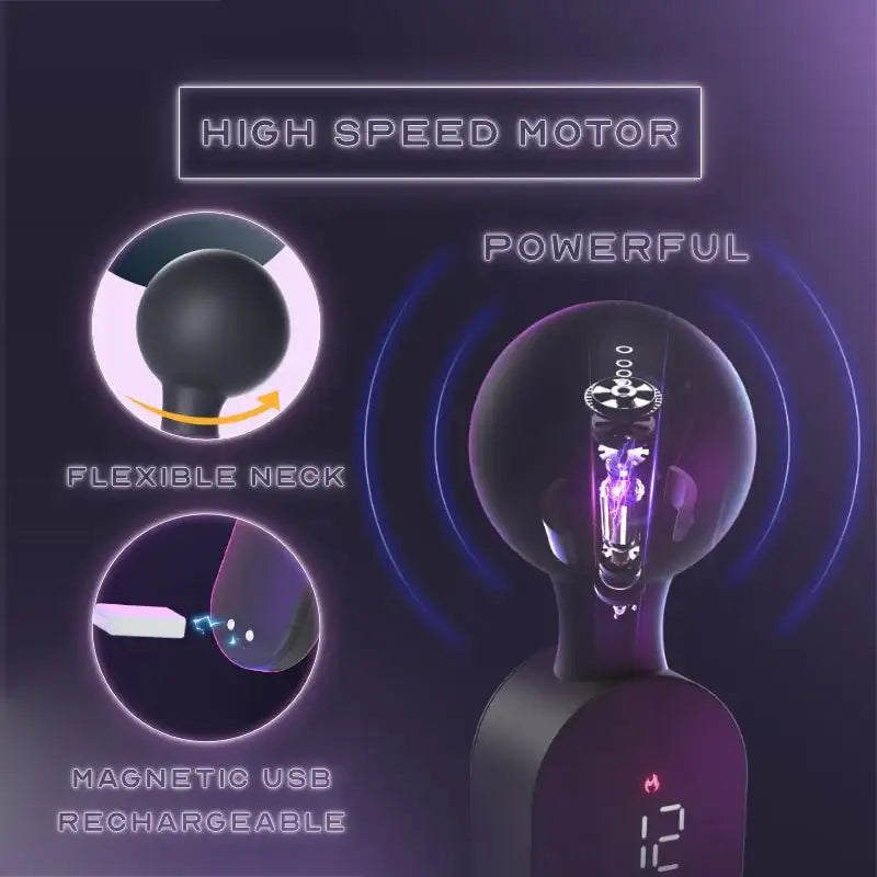 Ares - Wand Vibrator Advanced Version - Frisky Business Adult Sex Toys Shop