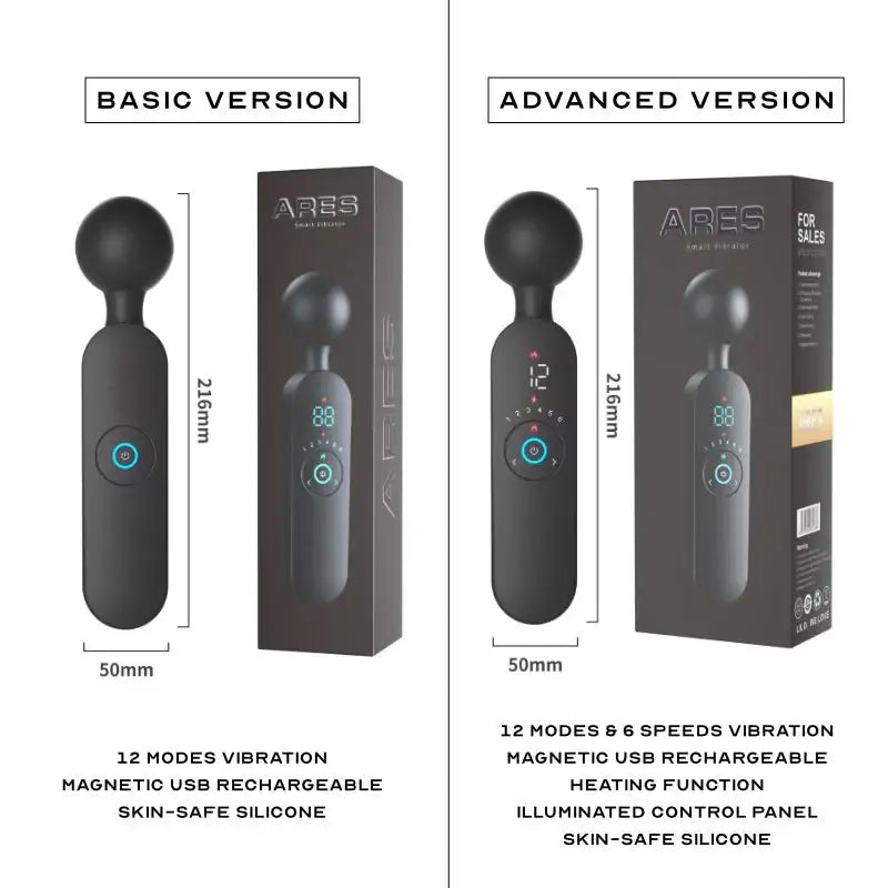 Ares - Wand Vibrator Advanced Version - Frisky Business Adult Sex Toys Shop