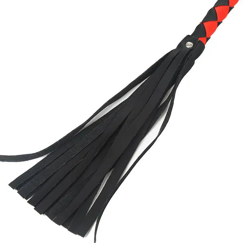 BDSM - 1.4 m Long Novelty PU Leather Whip - Frisky Business Adult Sex Toys Shop