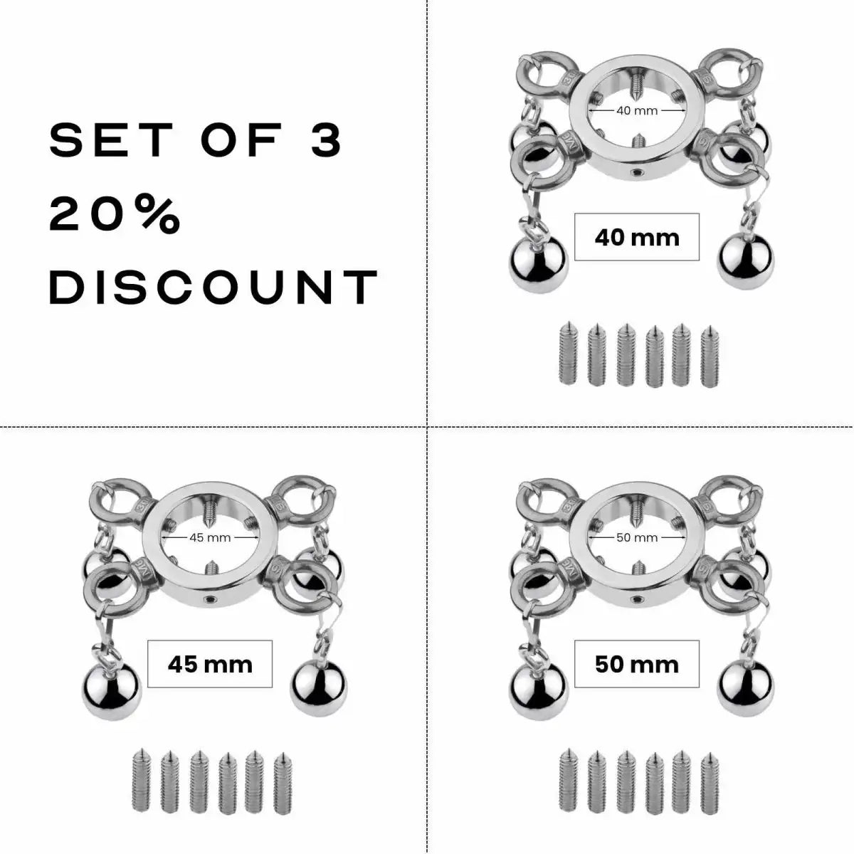 BDSM - Balls/Scrotum Stretcher - Frisky Business Adult Sex Toys Shop