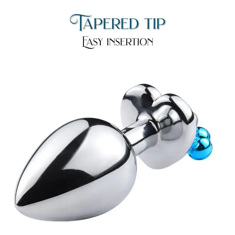 BDSM - Bell Butt Plug Leash - Frisky Business Adult Sex Toys Shop