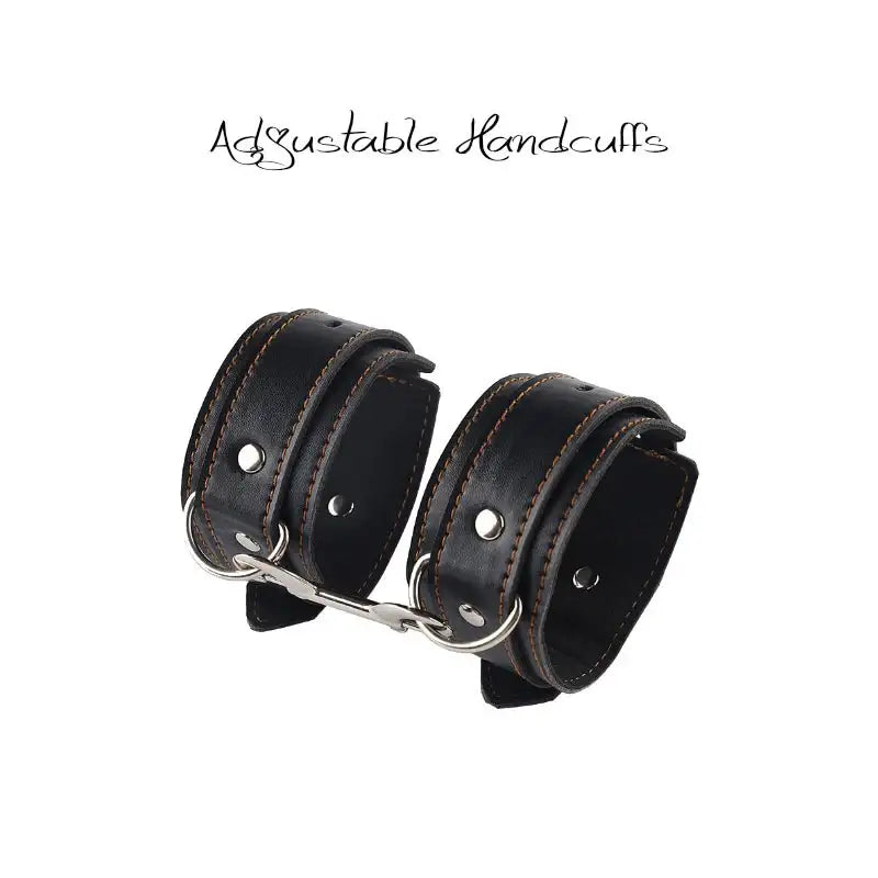 BDSM - Bondage, Anal Hook, Gag, Cuffs and Waist belt - Frisky Business Adult Sex Toys Shop