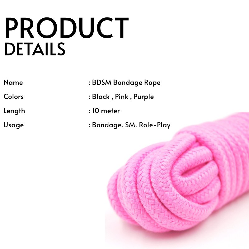 BDSM - Bondage Rope - FRISKY BUSINESS SG