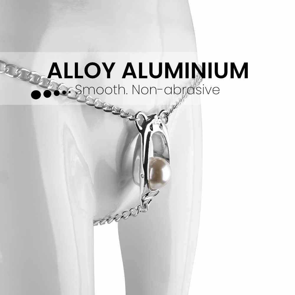 BDSM - Chastity Belt with Sliding Pearl - Frisky Business Adult Sex Toys Shop