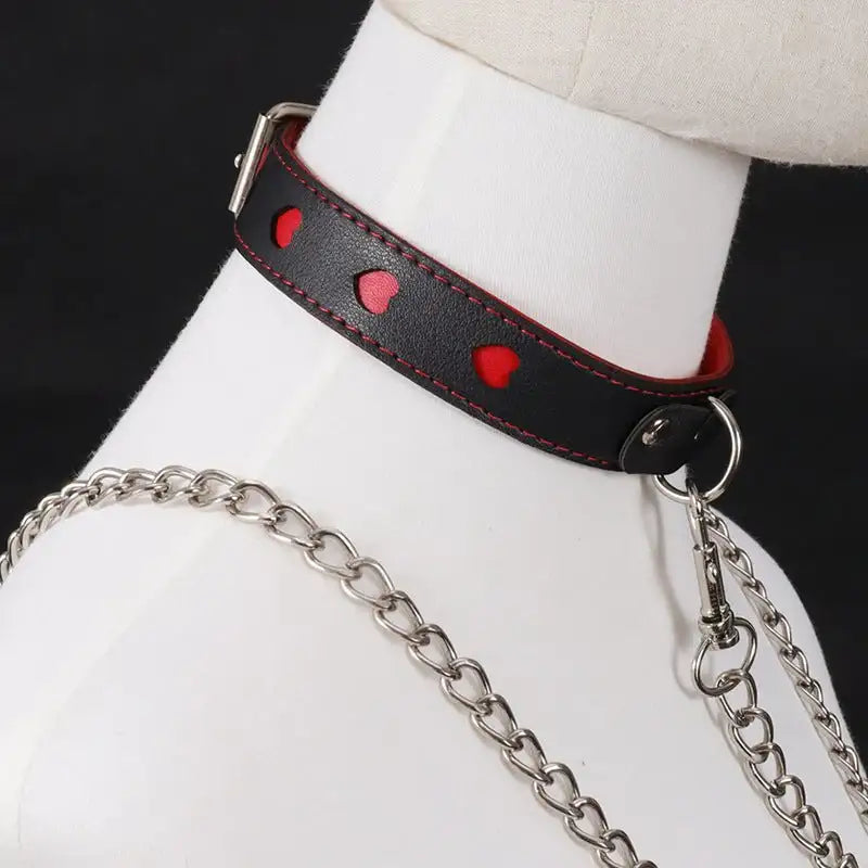 BDSM - Collar & Leash - Frisky Business Adult Sex Toys Shop