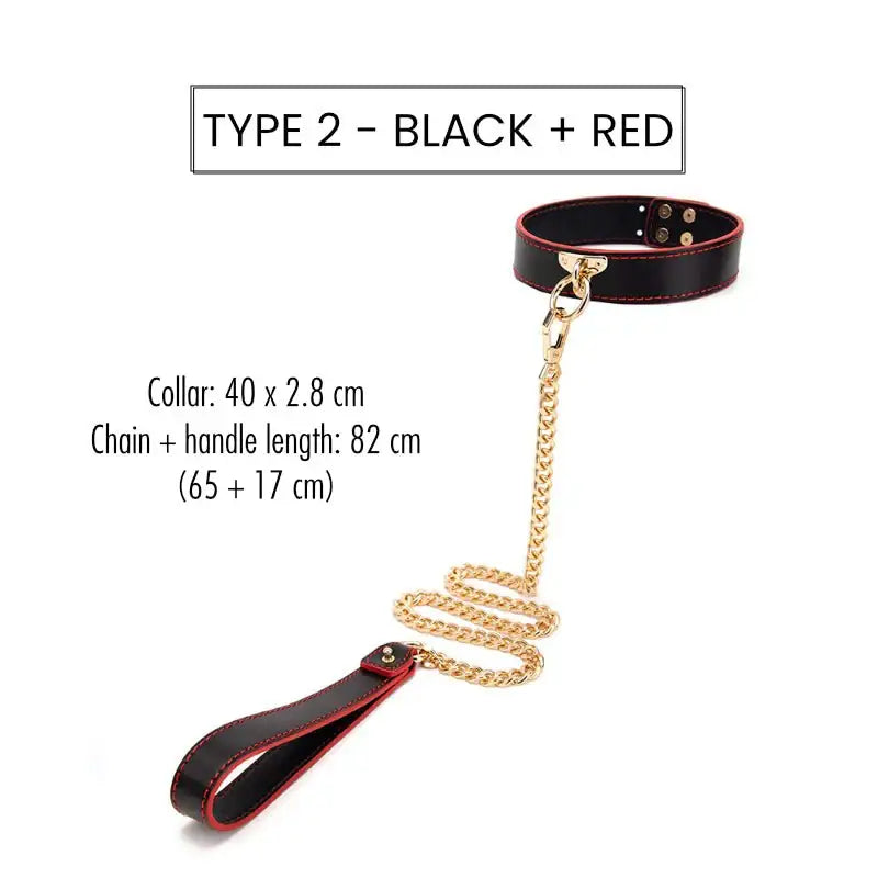 BDSM - Collar & Leash - Frisky Business Adult Sex Toys Shop
