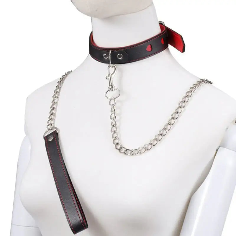 BDSM - Collar & Leash - Frisky Business Adult Sex Toys Shop