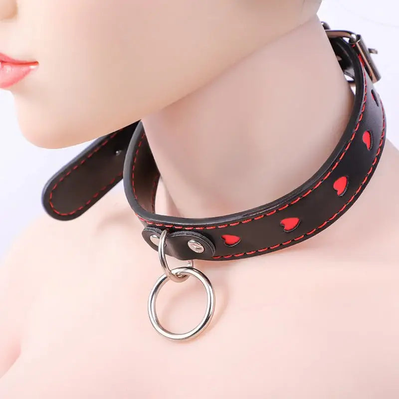 BDSM - Collar & Leash - Frisky Business Adult Sex Toys Shop