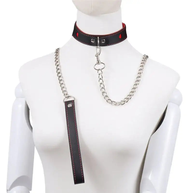 BDSM - Collar & Leash - Frisky Business Adult Sex Toys Shop