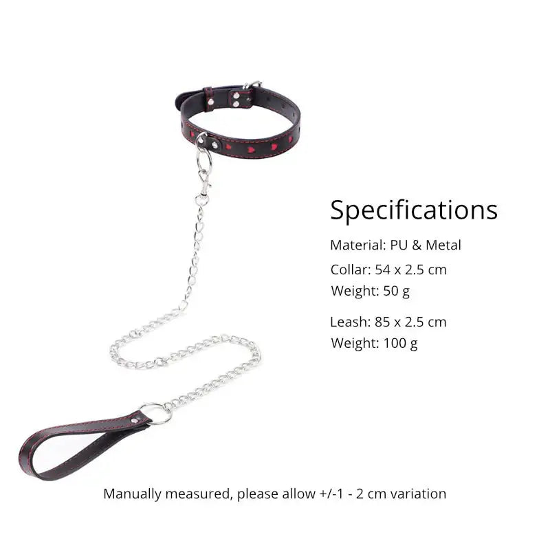 BDSM - Collar & Leash - Frisky Business Adult Sex Toys Shop