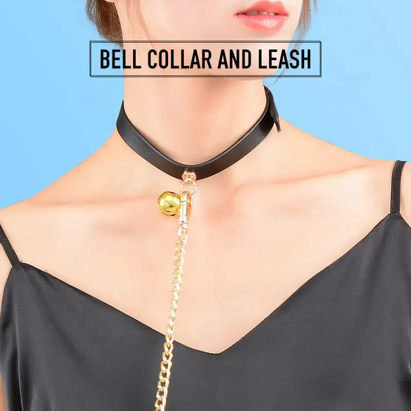 BDSM - Collar & Leash - Frisky Business Adult Sex Toys Shop