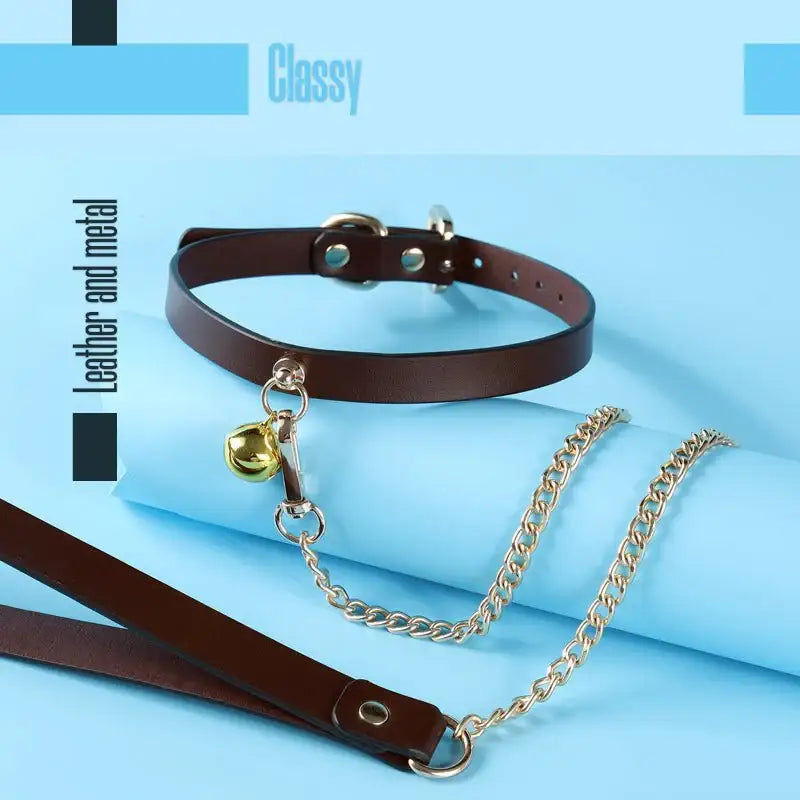 BDSM - Collar & Leash - Frisky Business Adult Sex Toys Shop