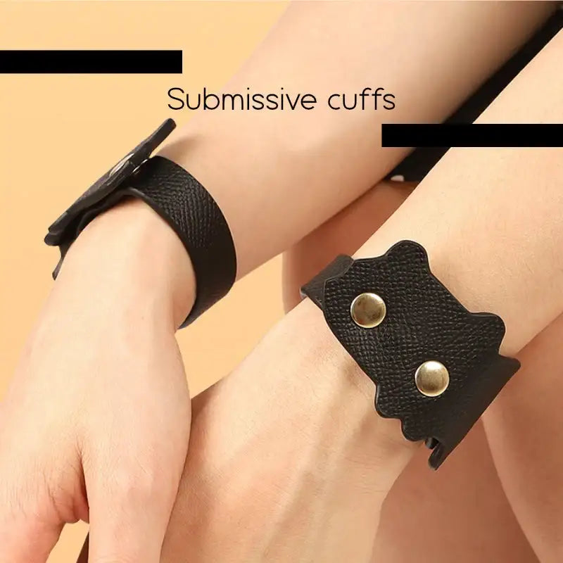 BDSM - Playful Kitten Bracelets and Anklets - Frisky Business Adult Sex Toys Shop