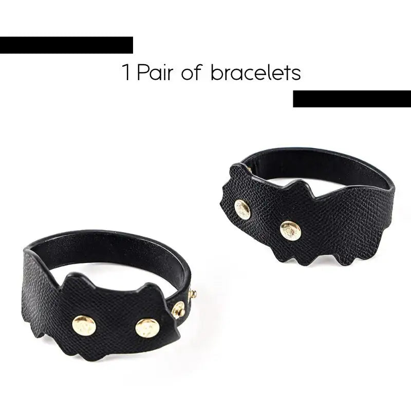BDSM - Playful Kitten Bracelets and Anklets - Frisky Business Adult Sex Toys Shop