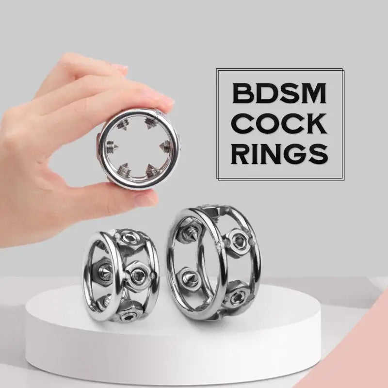 BDSM - Spiked Cock Ring - Frisky Business Adult Sex Toys Shop