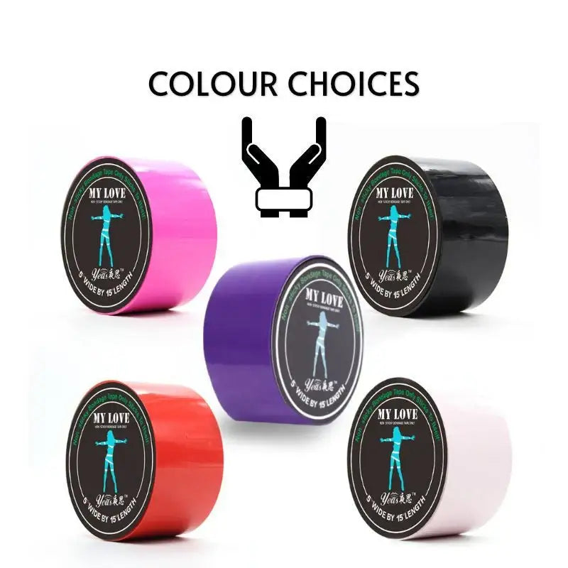 BDSM - Tape Me Wild Bondage Tape - Frisky Business Adult Sex Toys Shop