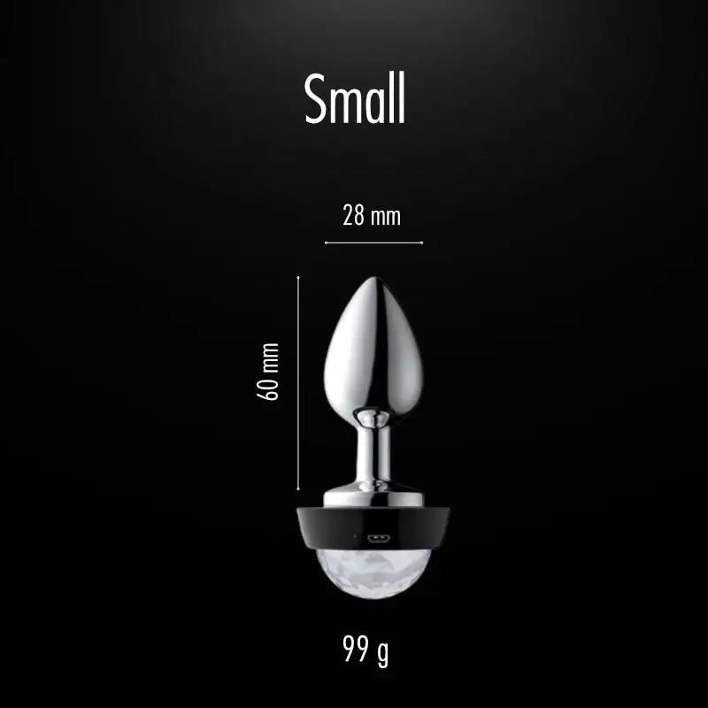Becon - Flashing Steel Plug - Frisky Business Adult Sex Toys Shop
