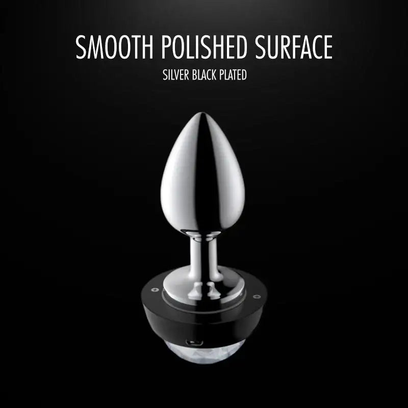 Becon - Flashing Steel Plug - Frisky Business Adult Sex Toys Shop
