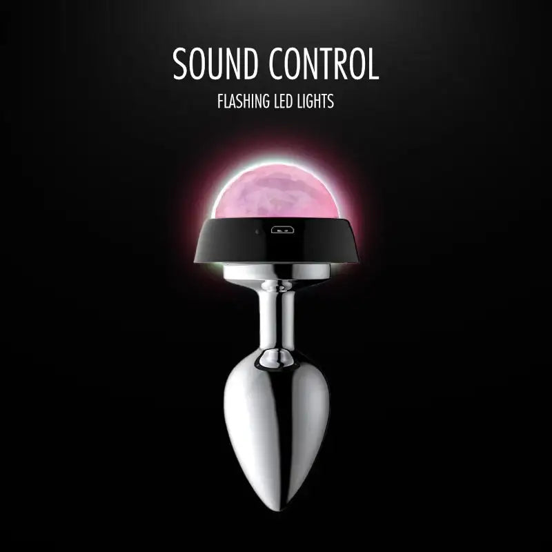 Becon - Flashing Steel Plug - Frisky Business Adult Sex Toys Shop