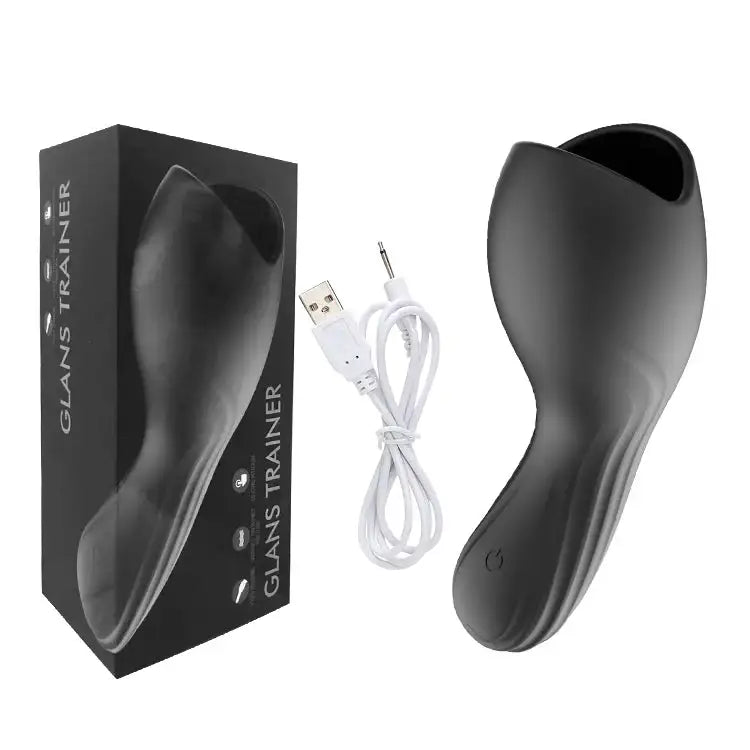Black Hole Vibrating Male Stroker - Frisky Business Adult Sex Toys Shop