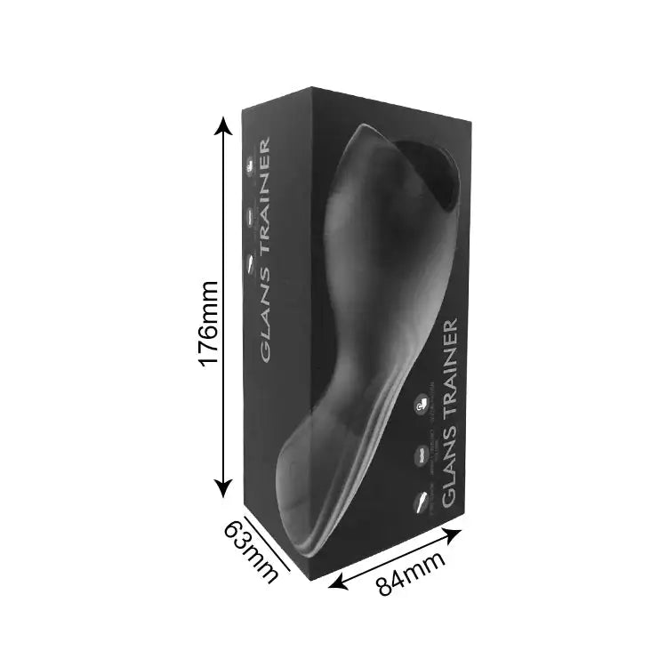 Black Hole Vibrating Male Stroker - Frisky Business Adult Sex Toys Shop