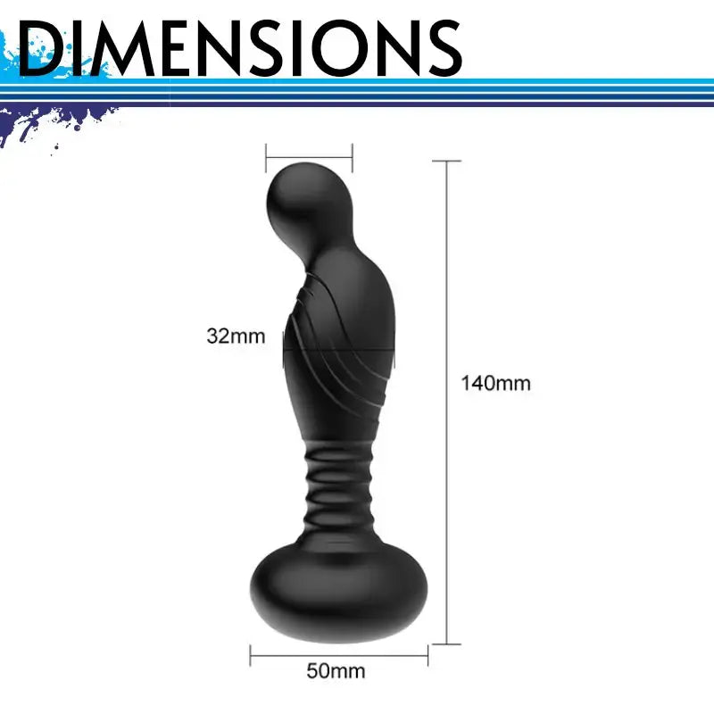 Black Panther - Prostate Massager - Frisky Business Adult Sex Toys Shop