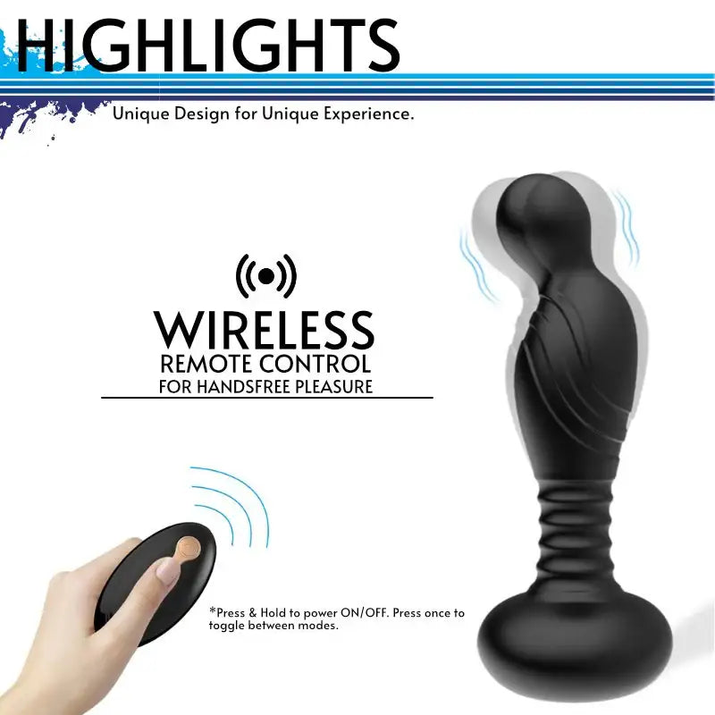 Black Panther - Prostate Massager - Frisky Business Adult Sex Toys Shop