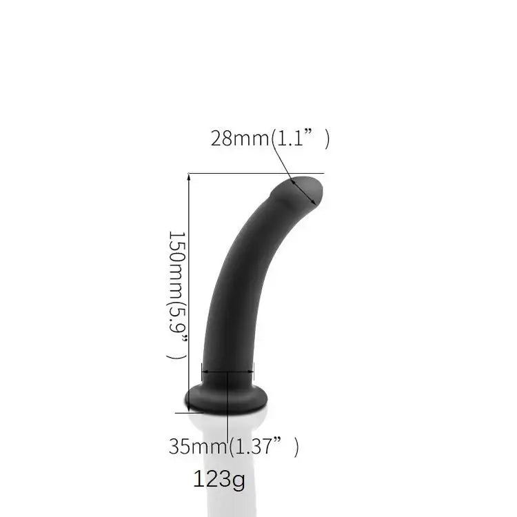 Black Strap-On Dildo - Frisky Business Adult Sex Toys Shop
