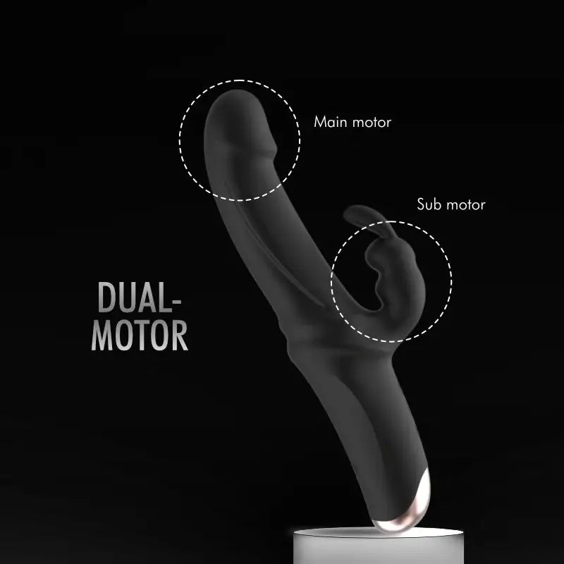 Blissful Duo Delight - Dual Motor Powerful Vibrator - Frisky Business Adult Sex Toys Shop