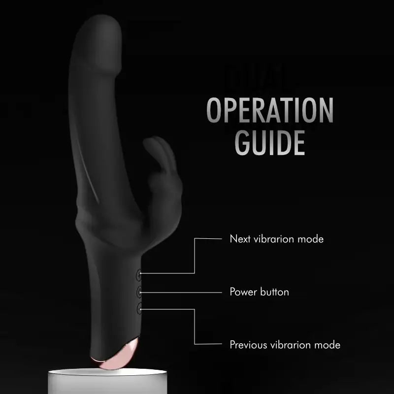 Blissful Duo Delight - Dual Motor Powerful Vibrator - Frisky Business Adult Sex Toys Shop