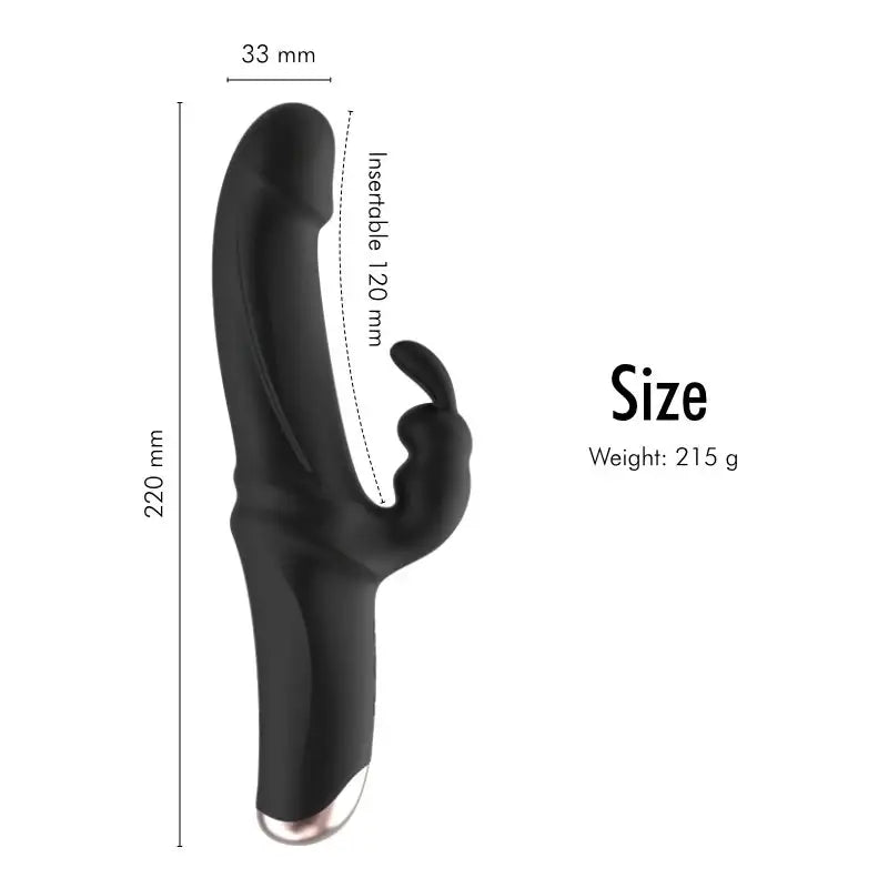 Blissful Duo Delight - Dual Motor Powerful Vibrator - Frisky Business Adult Sex Toys Shop