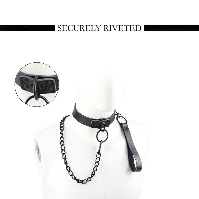 Bound and Bold - BDSM Collar & Leash - Frisky Business Adult Sex Toys Shop