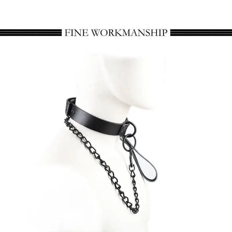 Bound and Bold - BDSM Collar & Leash - Frisky Business Adult Sex Toys Shop
