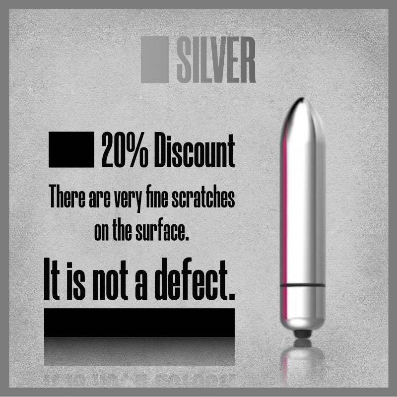 Bullet Vibrator - 10 Modes - Frisky Business Adult Sex Toys Shop