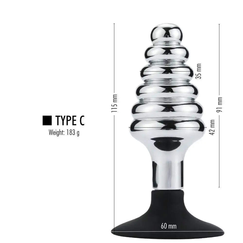 Butt Plug with Suction Cup - Frisky Business Adult Sex Toys Shop