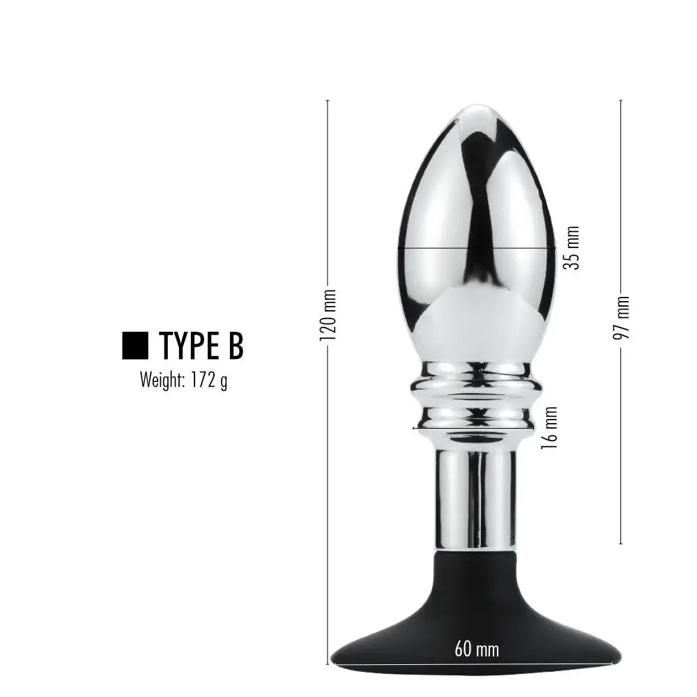 Butt Plug with Suction Cup - Frisky Business Adult Sex Toys Shop