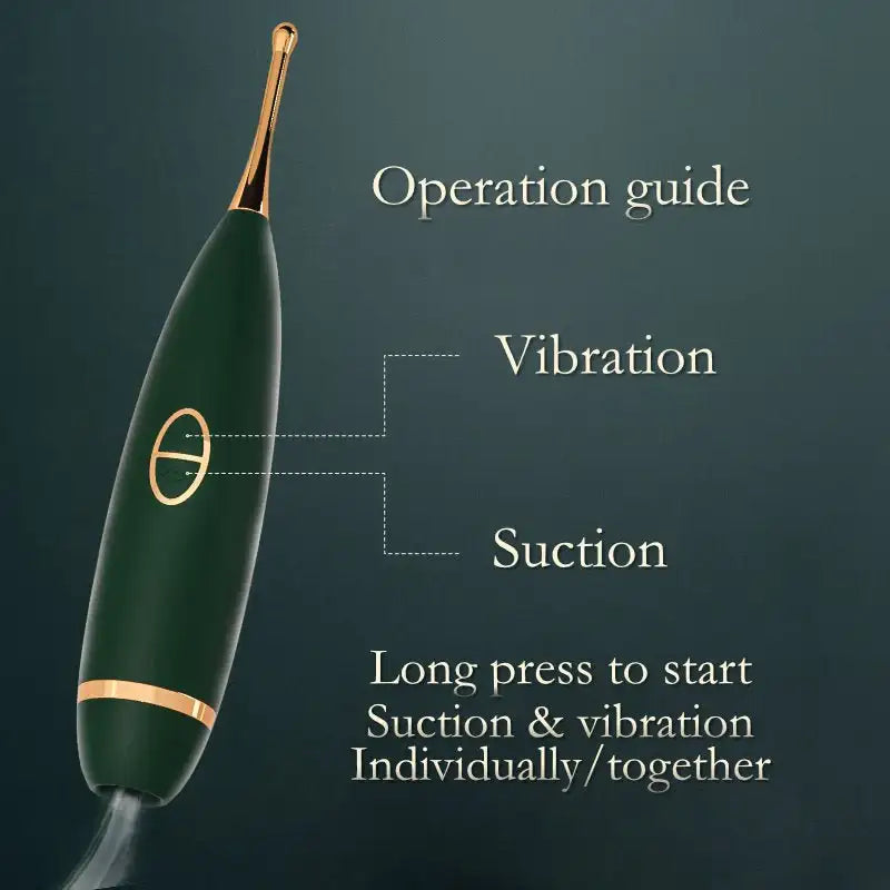Chase - Orgasm Pen with Sucking Function - Frisky Business Adult Sex Toys Shop