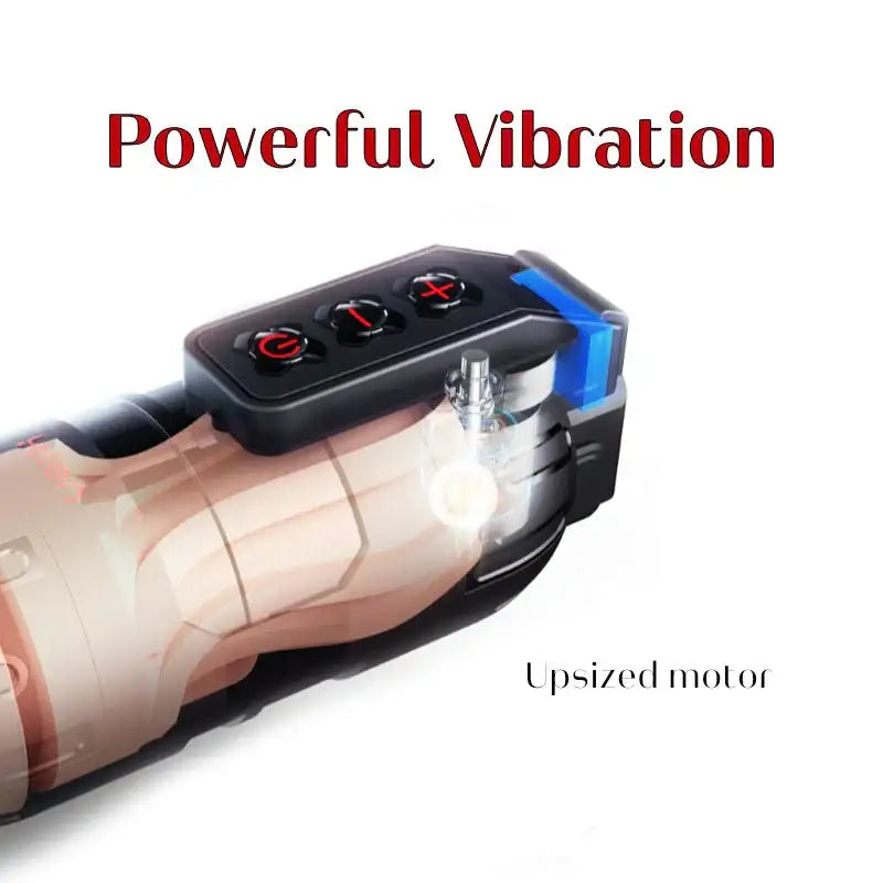 Climax Control – APP Controlled Vibrating Stroker - Frisky Business Adult Sex Toys Shop