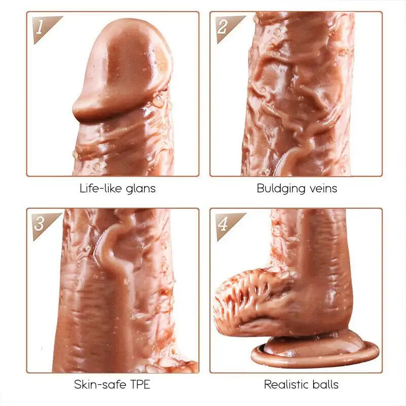 Conan - Retractable Vibrating Dildo - Frisky Business Adult Sex Toys Shop