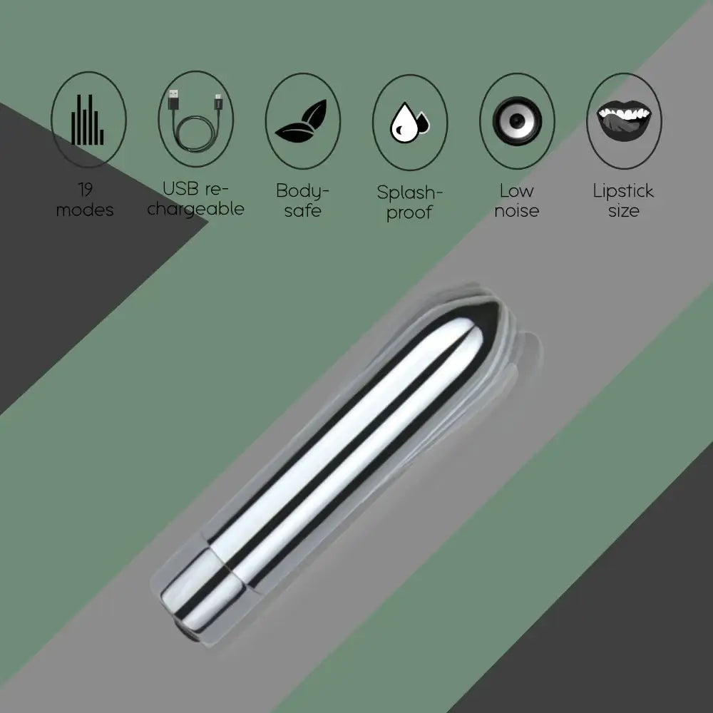 Dame - Powerful Lipstick Vibrator - Frisky Business Adult Sex Toys Shop