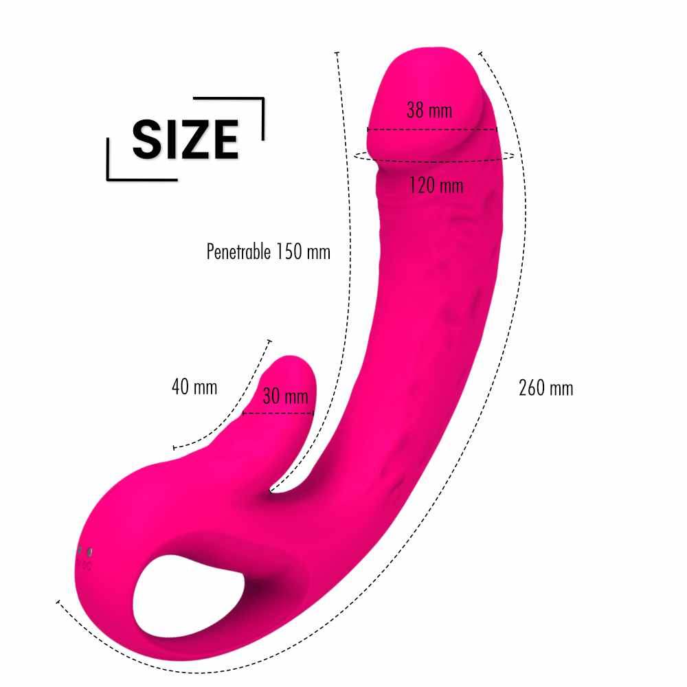 Designed Dual Vibrator - Frisky Business Adult Sex Toys Shop