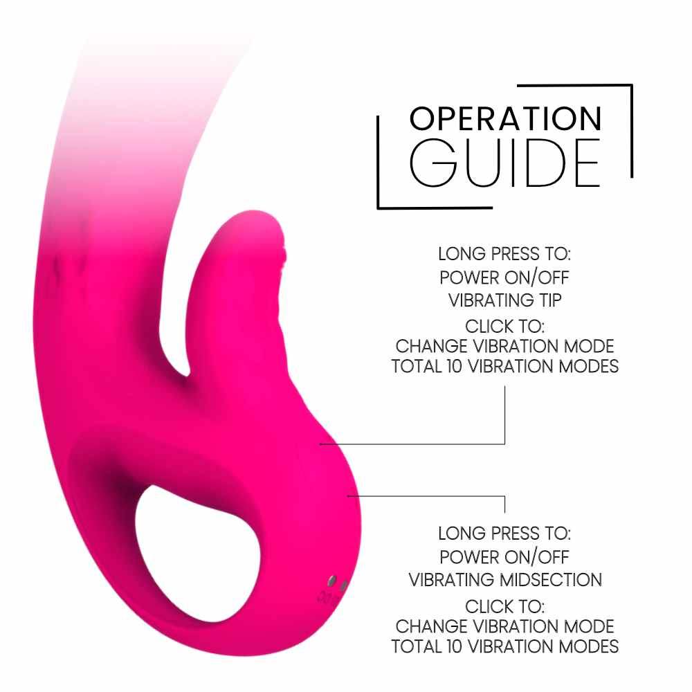 Designed Dual Vibrator - Frisky Business Adult Sex Toys Shop