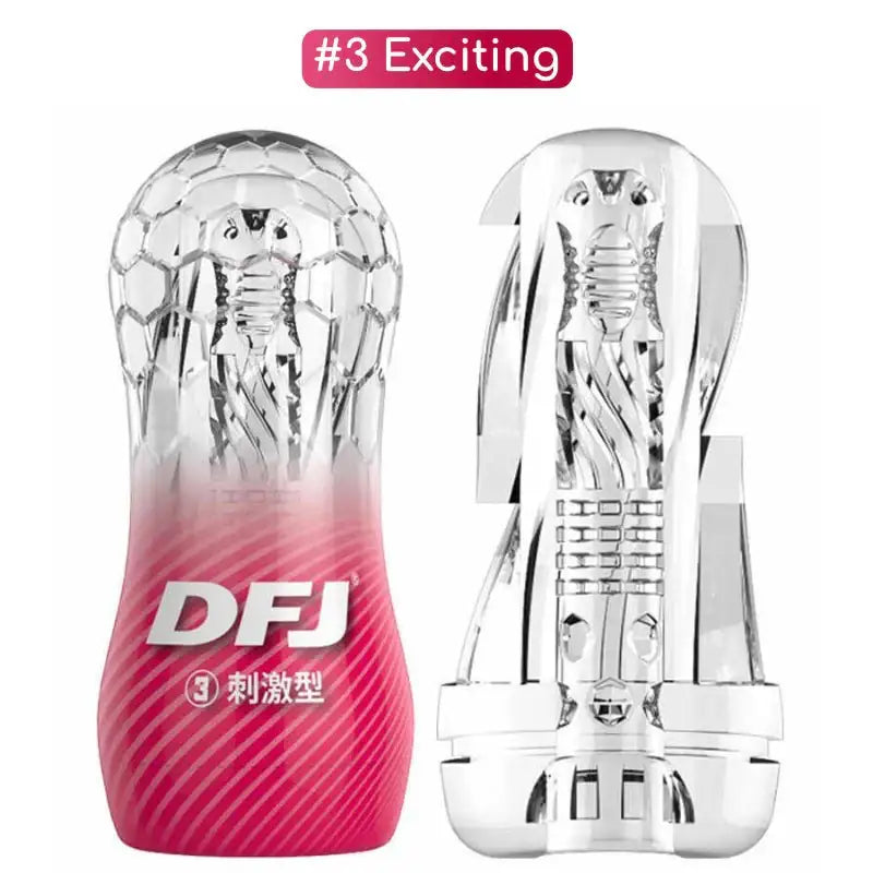 DFJ - 6 Sensations Male Stroker - Frisky Business Adult Sex Toys Shop