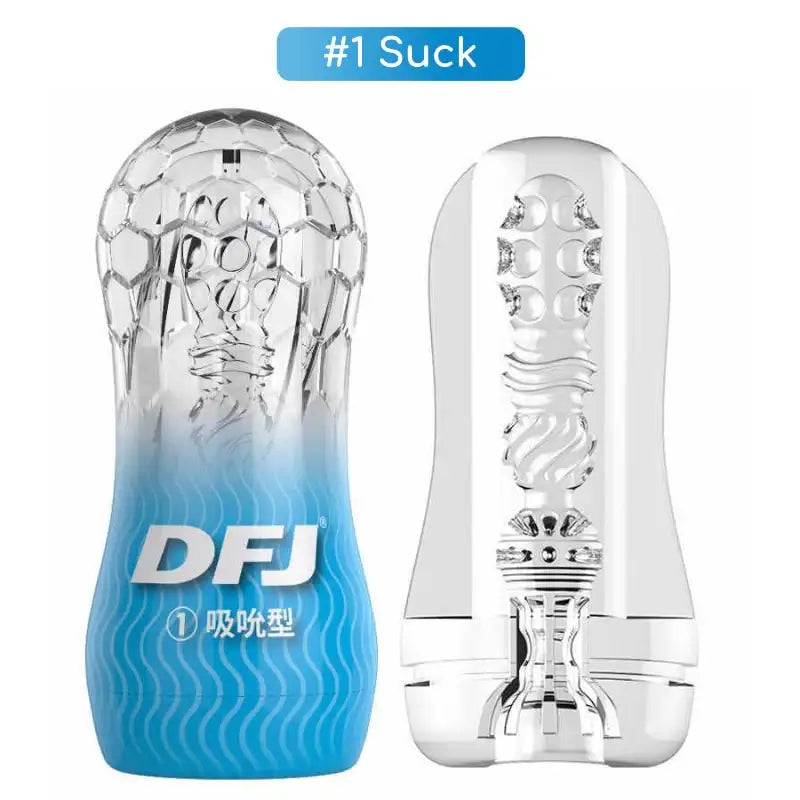 DFJ - 6 Sensations Male Stroker - Frisky Business Adult Sex Toys Shop
