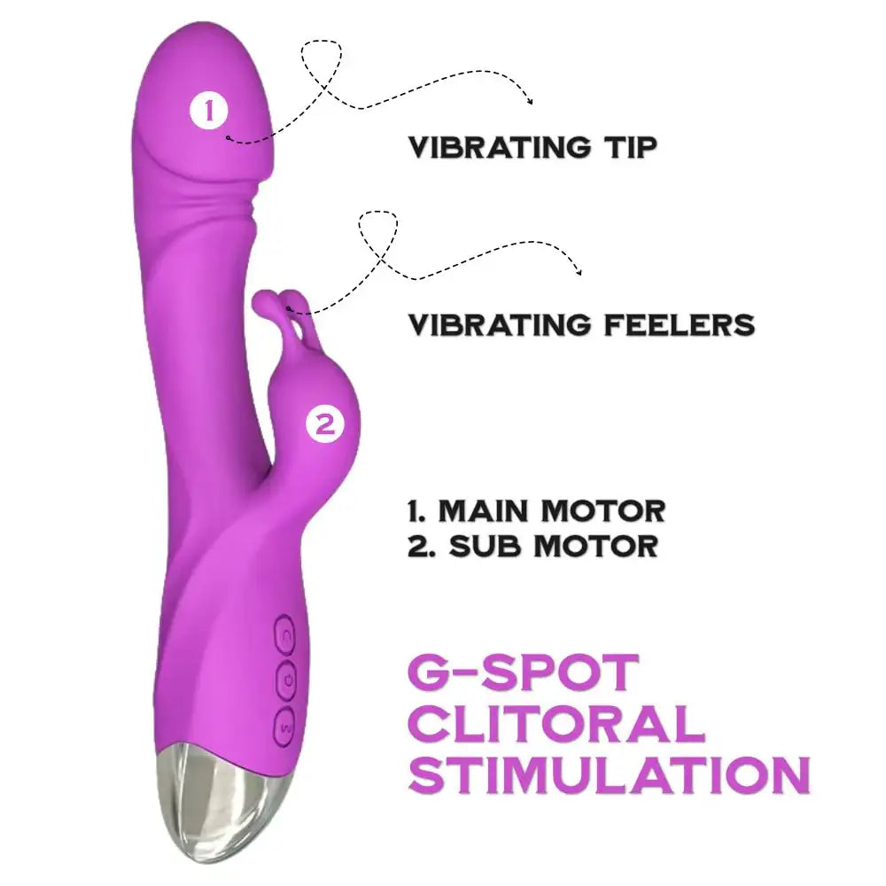 Double Fun - Dual Vibrator - Frisky Business Adult Sex Toys Shop