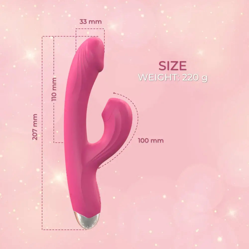 Double Pleaser - Dual Action Vibrator - Frisky Business Adult Sex Toys Shop